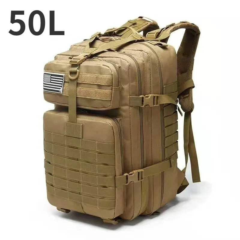 50L/30L Camo Bag Men Tactical Backpack Molle Bag Out Bag Waterproof Camping Hunting Backpack Trekking Hiking