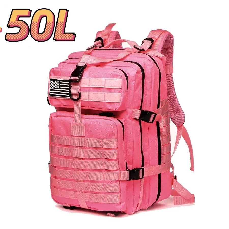 50L/30L Camo Bag Men Tactical Backpack Molle Bag Out Bag Waterproof Camping Hunting Backpack Trekking Hiking