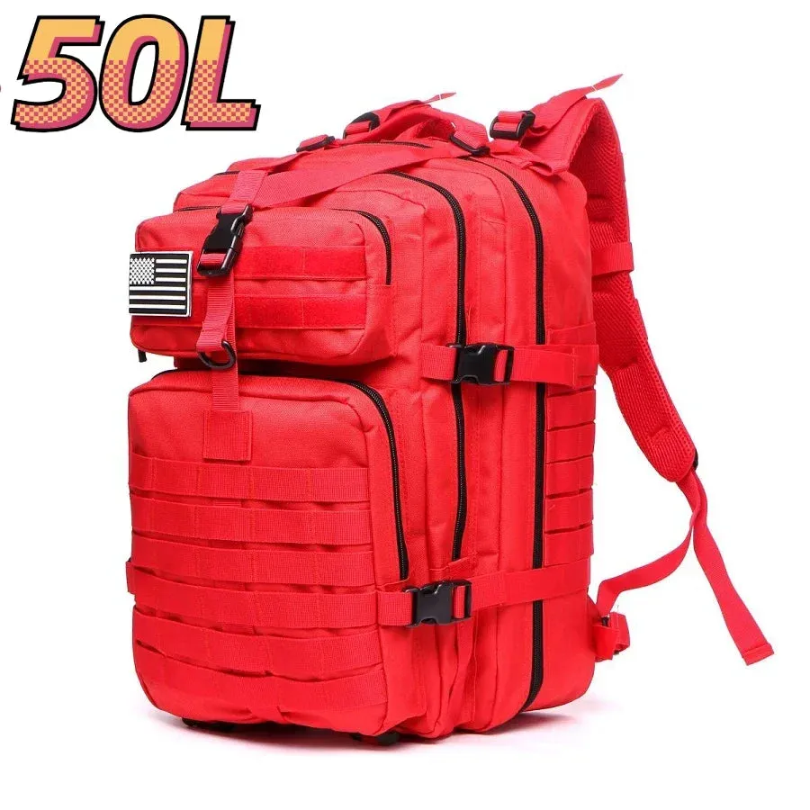 50L/30L Camo Bag Men Tactical Backpack Molle Bag Out Bag Waterproof Camping Hunting Backpack Trekking Hiking
