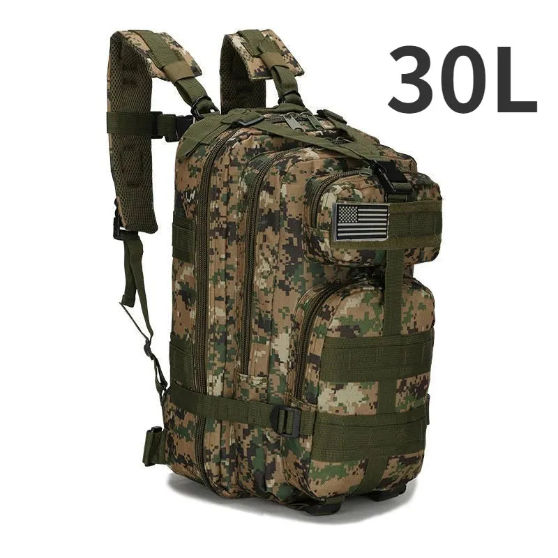 50L/30L Camo Bag Men Tactical Backpack Molle Bag Out Bag Waterproof Camping Hunting Backpack Trekking Hiking