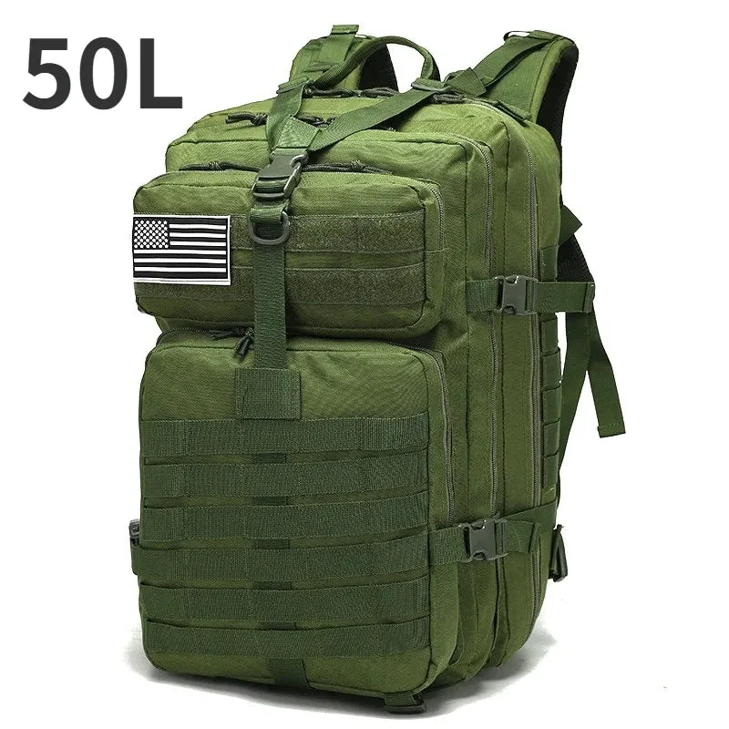 50L/30L Camo Bag Men Tactical Backpack Molle Bag Out Bag Waterproof Camping Hunting Backpack Trekking Hiking