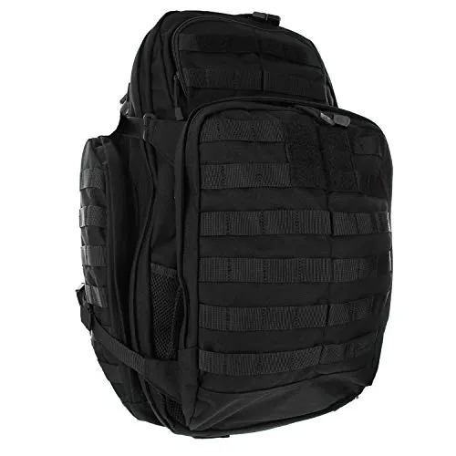 5.11 RUSH72 Tactical Backpack Med First Aid Patriot Bundle - Black