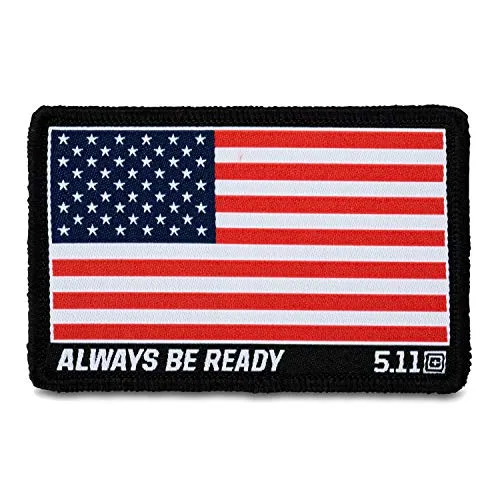 5.11 RUSH72 Tactical Backpack Med First Aid Patriot Bundle - Black