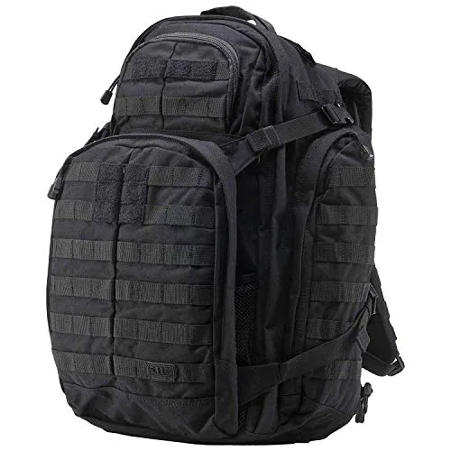5.11 RUSH72 Tactical Backpack Med First Aid Patriot Bundle - Black