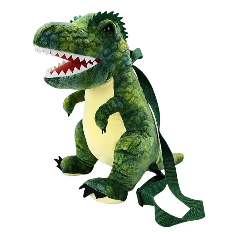 Adorable 40cm Dinosaur Plush Backpack – Triceratops & T-Rex Fun!