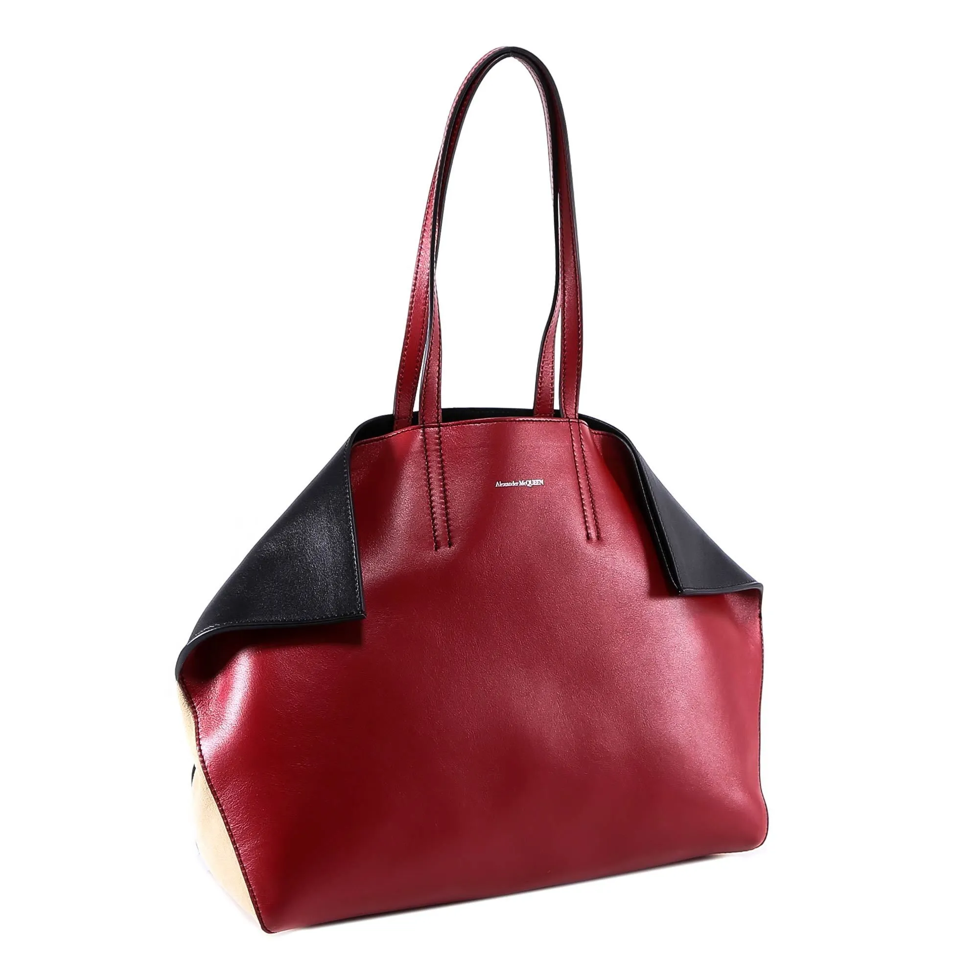Alexander McQueen Contrast Colour Tote Bag
