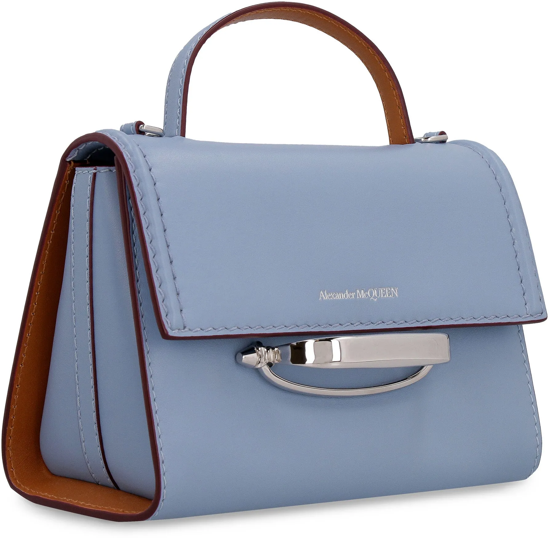 Alexander McQueen Logo Printed Tote Bag