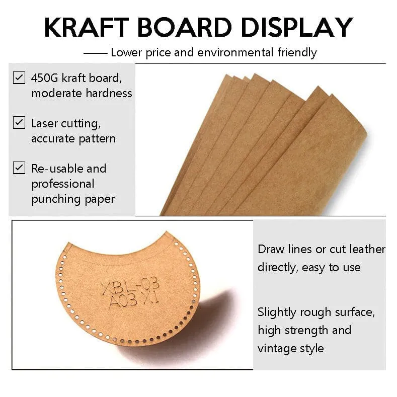 BABYLON™ DIY Card Protector Leather Craft Pattern XBY-13