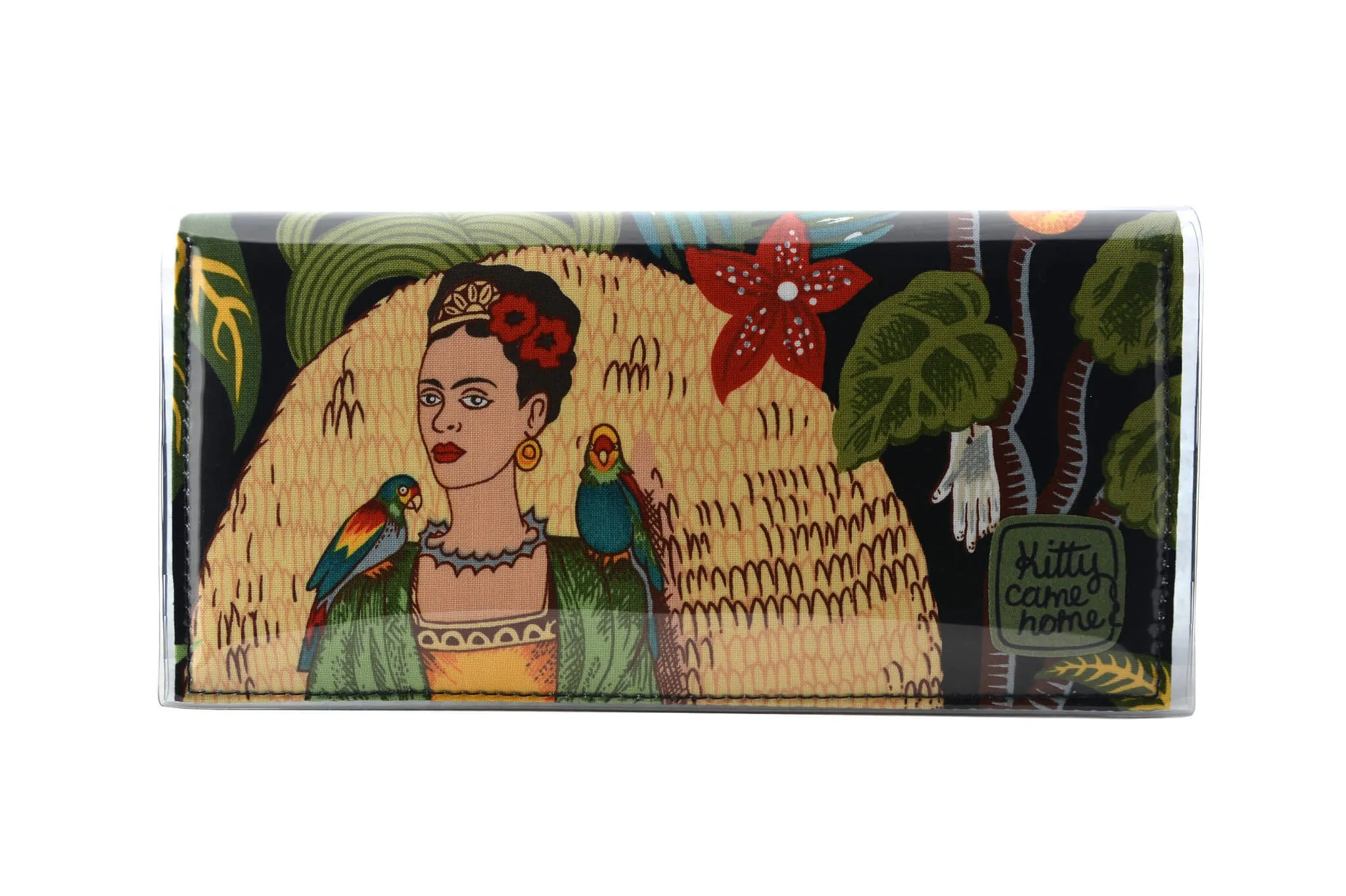 Bi-fold Plus - Frida with parrots