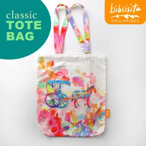 Bibsisita Canvas Tote Bag- PASTEL KALESA