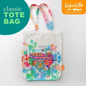 Bibsisita Canvas Tote Bag- PASTEL SORBETES