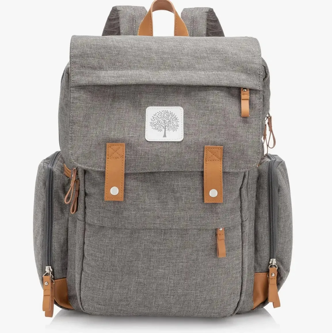 Birch Bag - Diaper Backpack in Gray