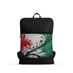 Black Orbit Laptop Backpack Palestine up