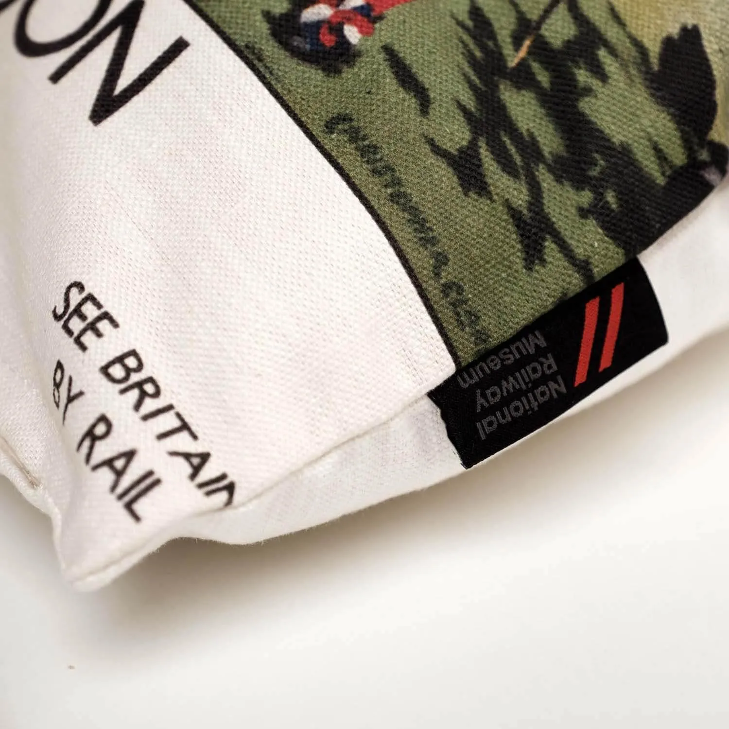 Blackpool GCR 1910 - National  Railway Museum Cushion