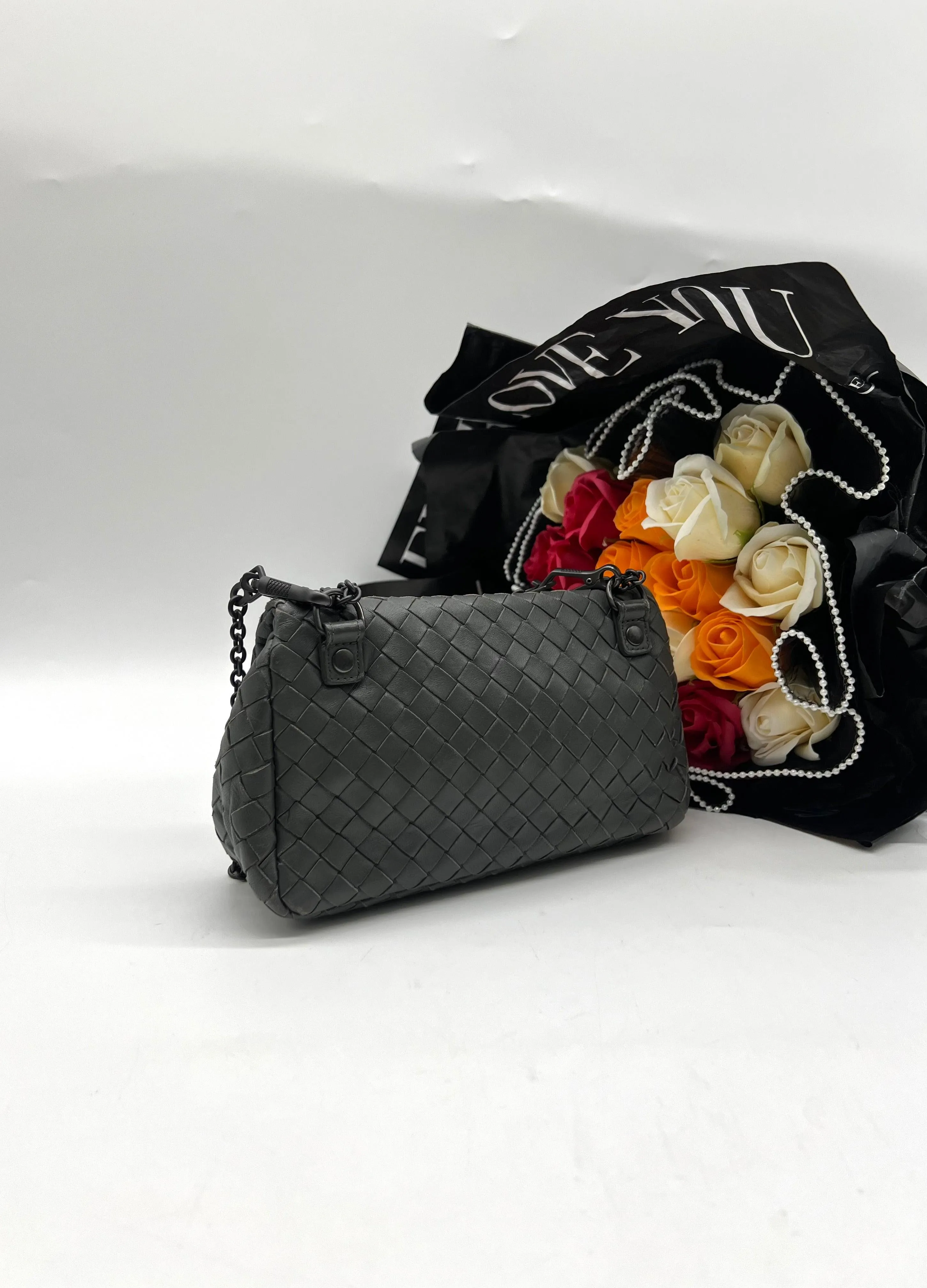 BOTTEGA VENETA MINI CROSS BODY BAG