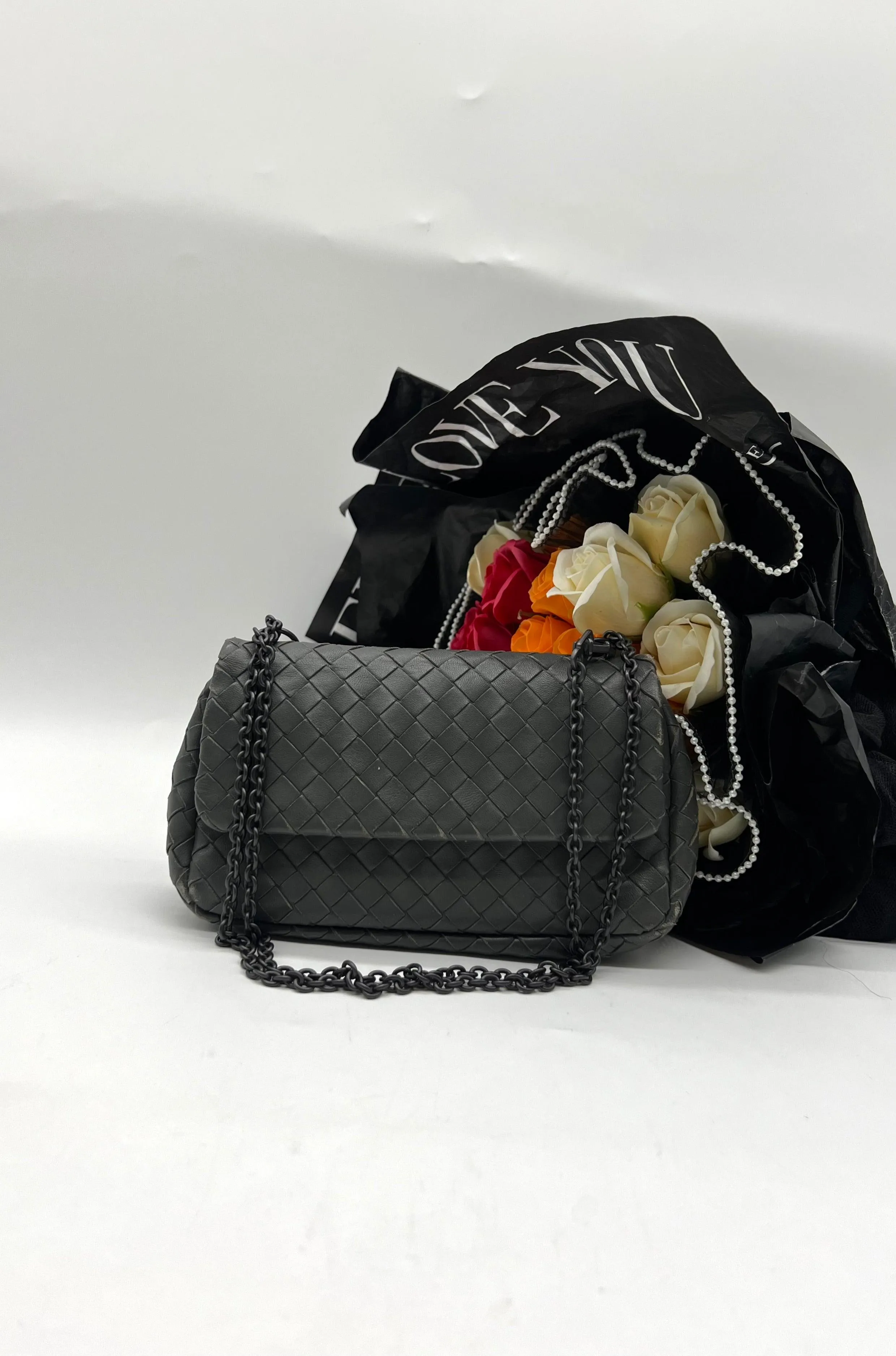BOTTEGA VENETA MINI CROSS BODY BAG