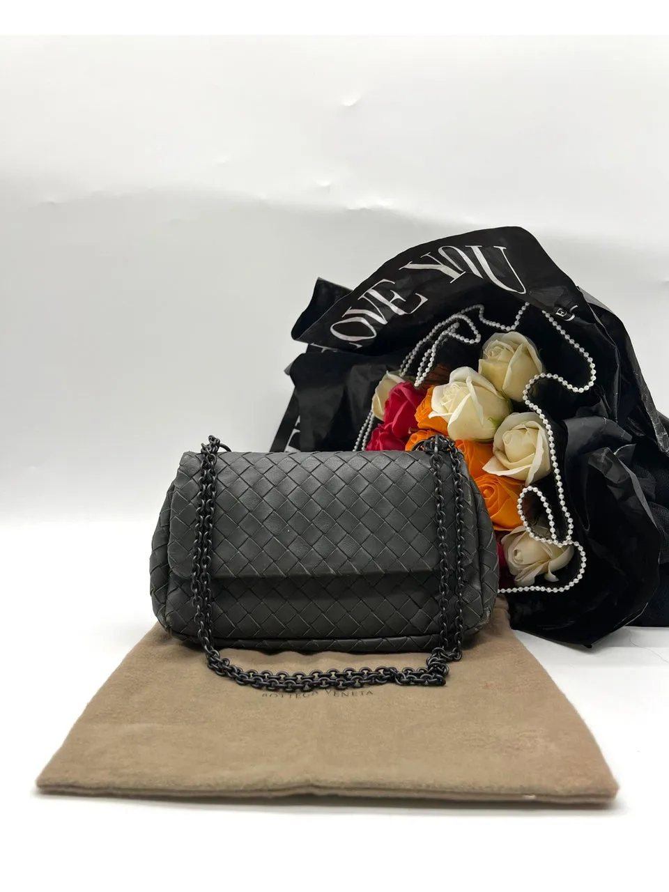 BOTTEGA VENETA MINI CROSS BODY BAG