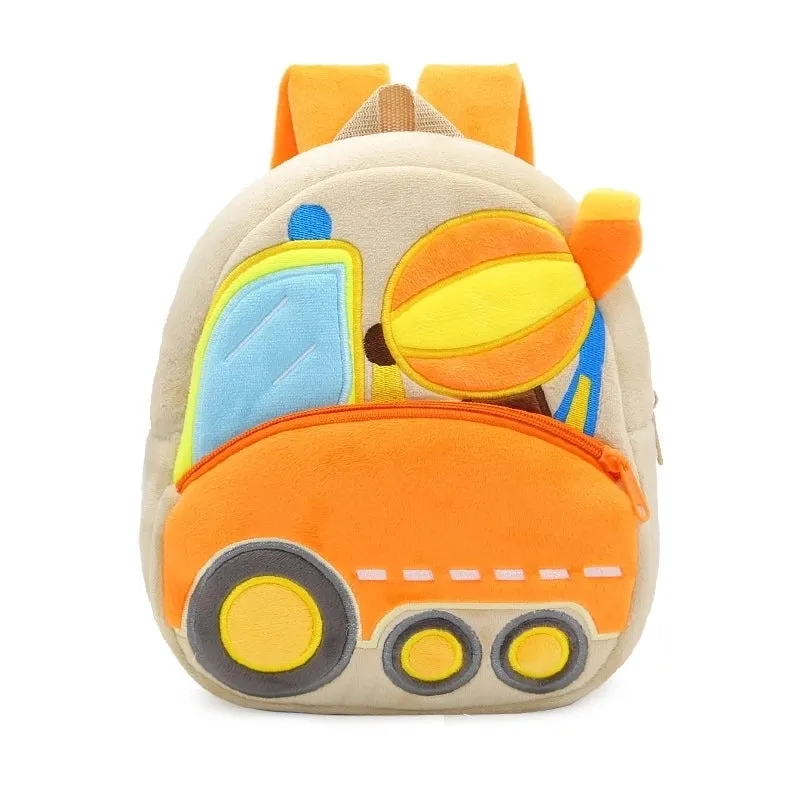 Burden Reduction 11 Inch Cartoon Shopping Kids Backpack