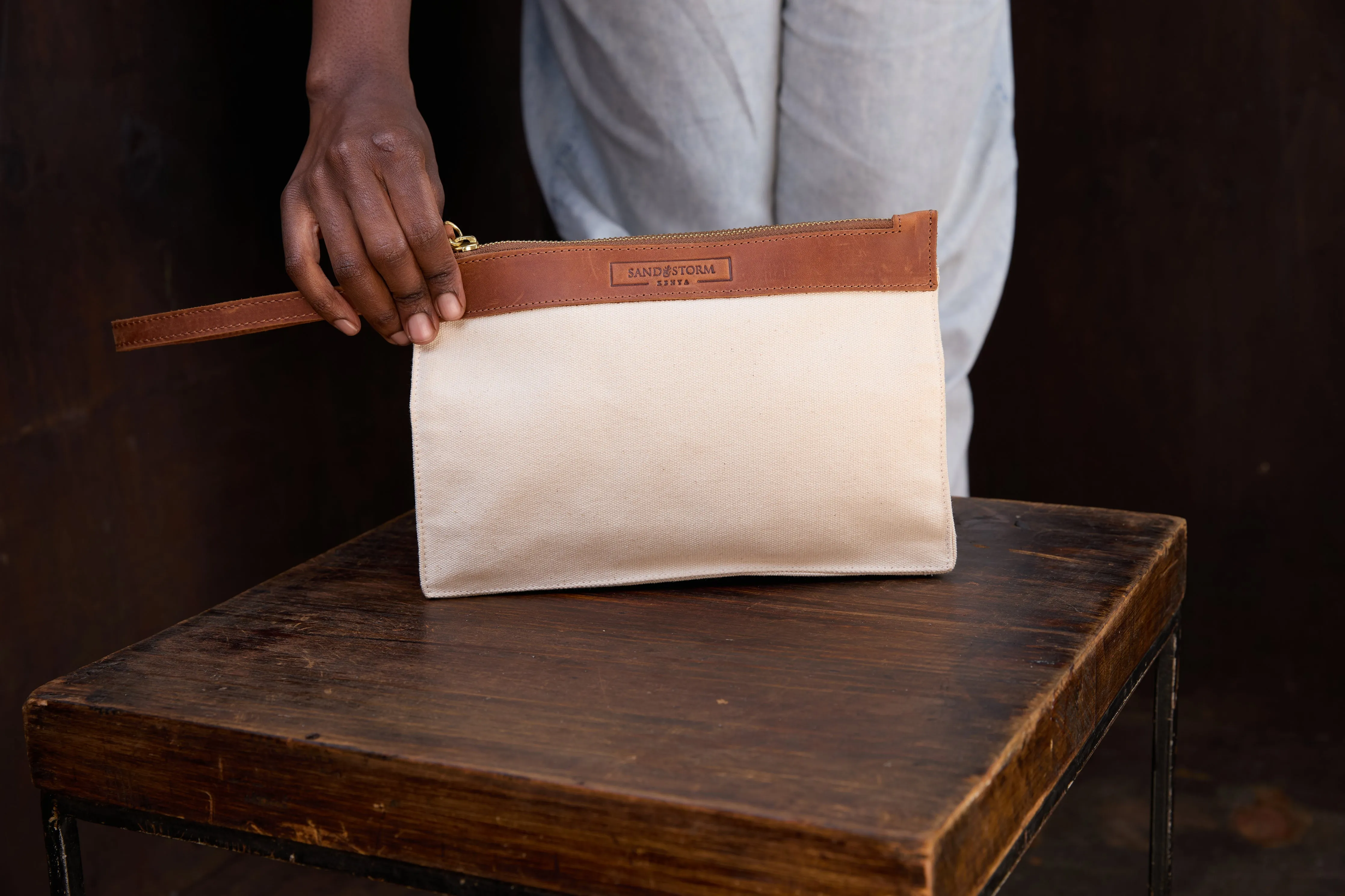 Canvas Agnes Pouch