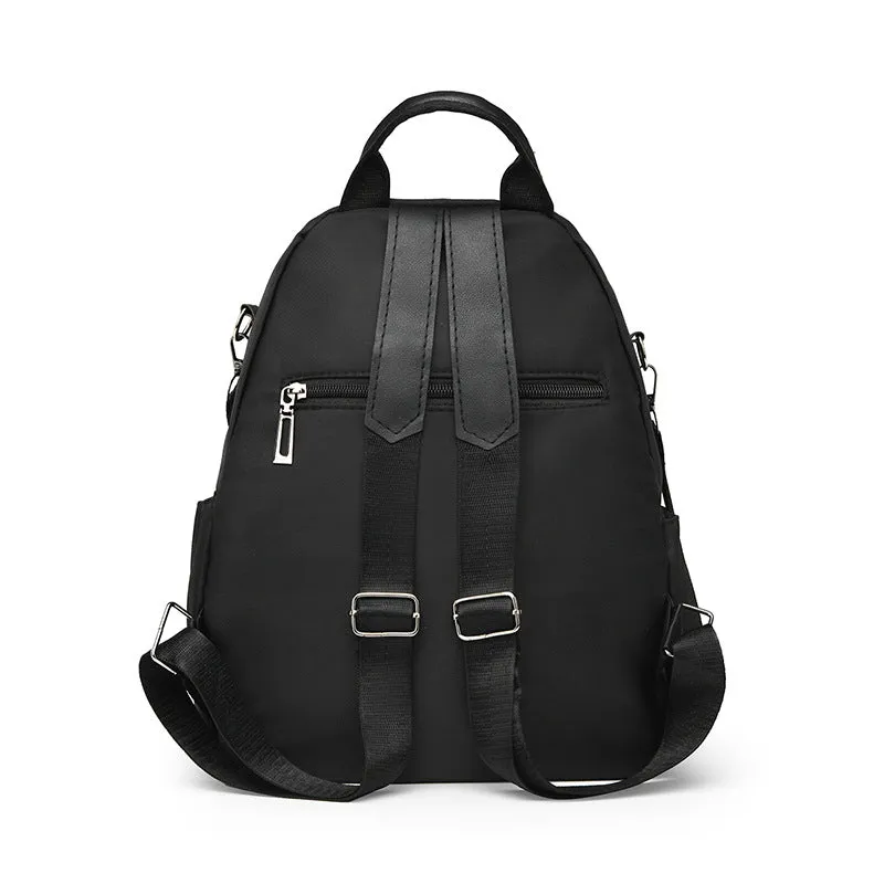 Casual Backpack New Trendy Nylon Cloth Large Capacity Multi-Layer Double Back Multipurpose Backpack Cross-Border Schoolbag Wholesale