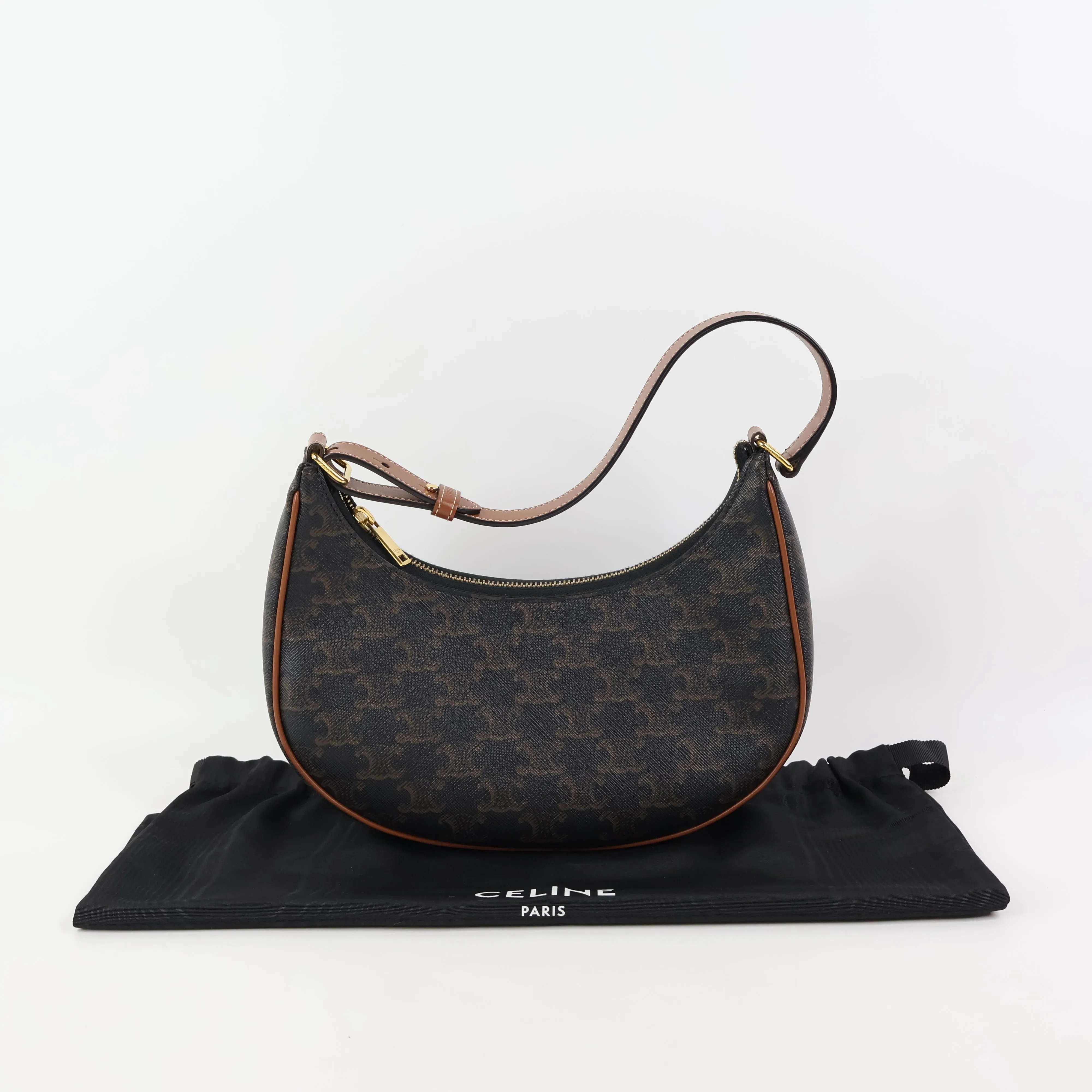 Celine Ava Medium Canvas Tan