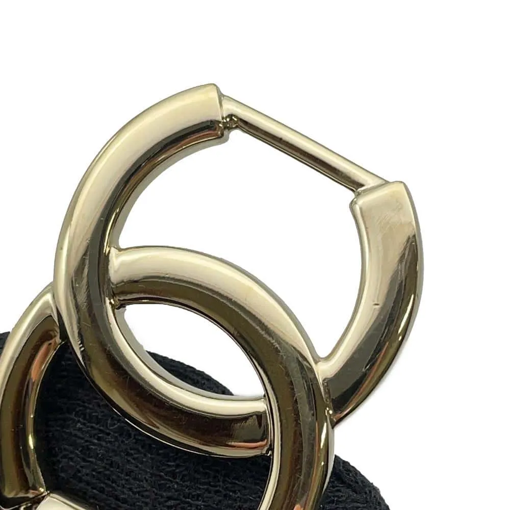 CHANEL CC Logo waist belt Black Lambskin