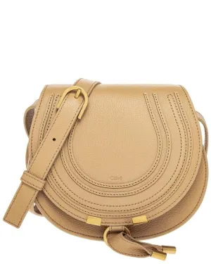 Chloe Marcie Small Leather Saddle Bag