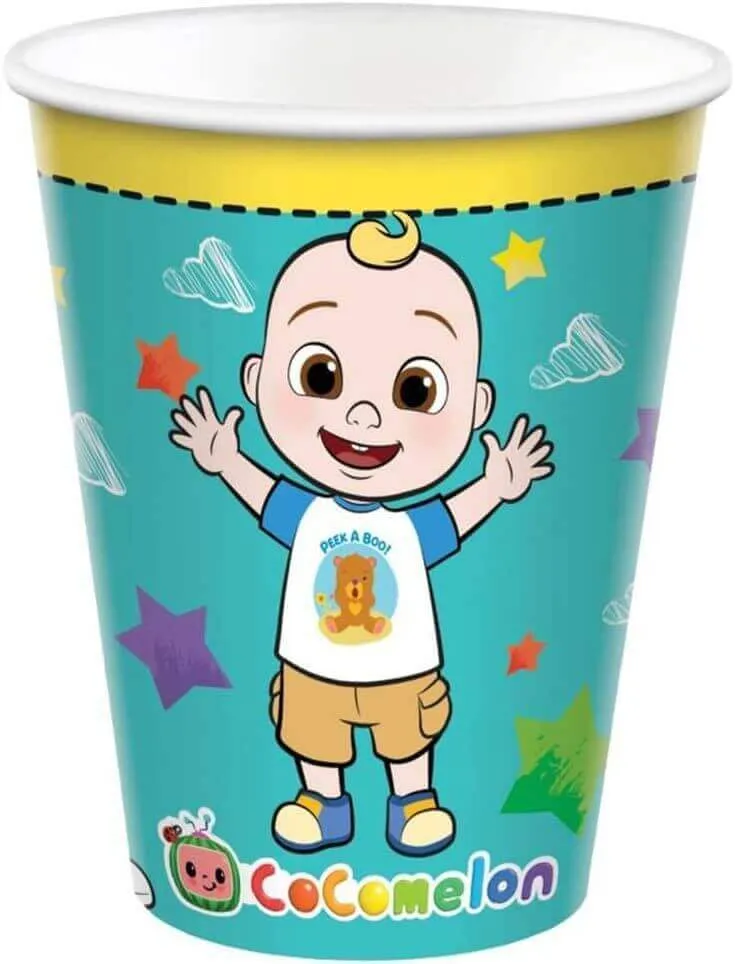 Cocomelon - 9oz Plastic Cups (8ct)