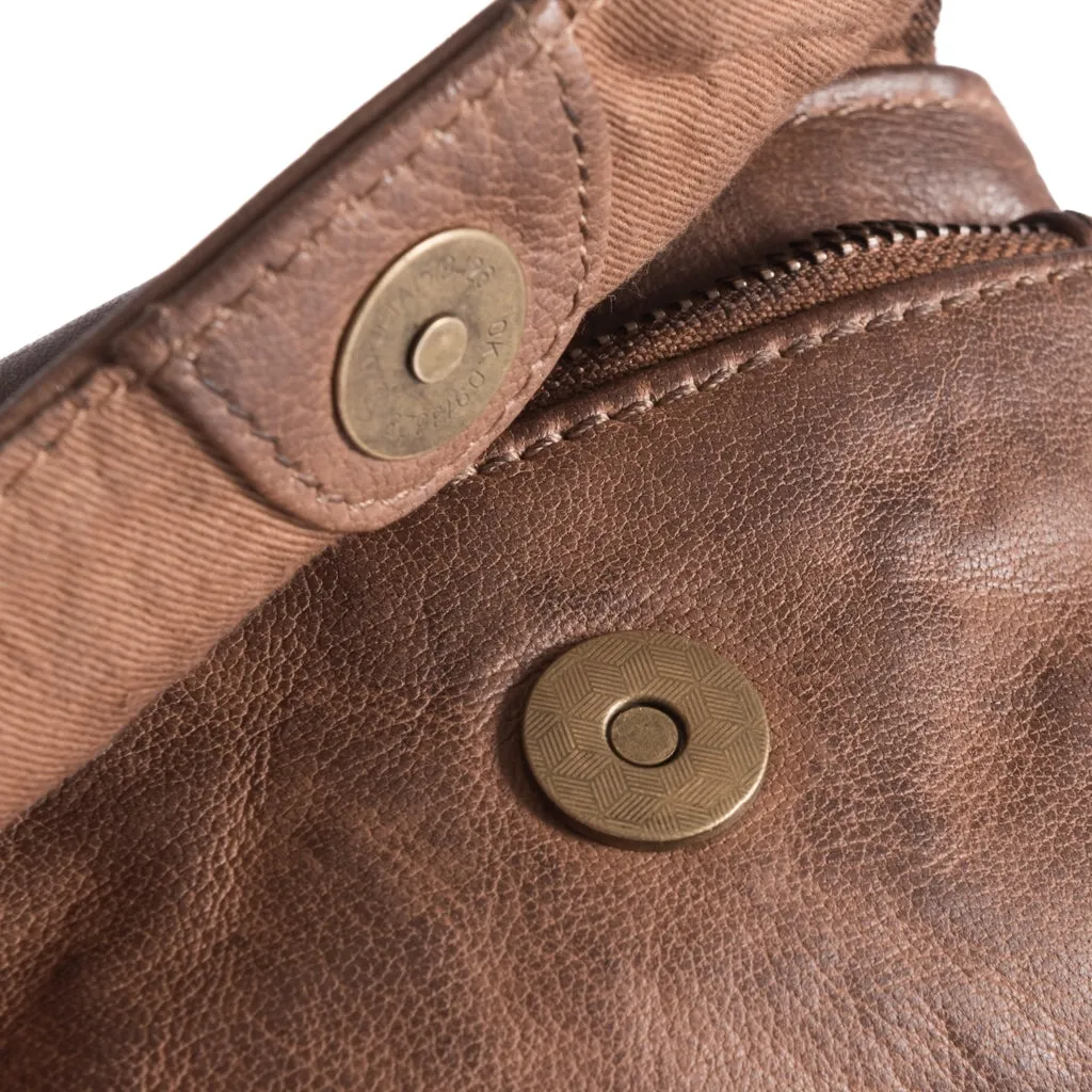 Credit card holder / 15124 - Chestnut