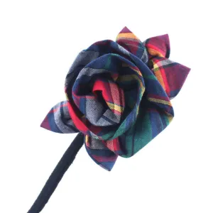 Crystalmood Flexy Hair Styler Up-do Stick Plaid Rose