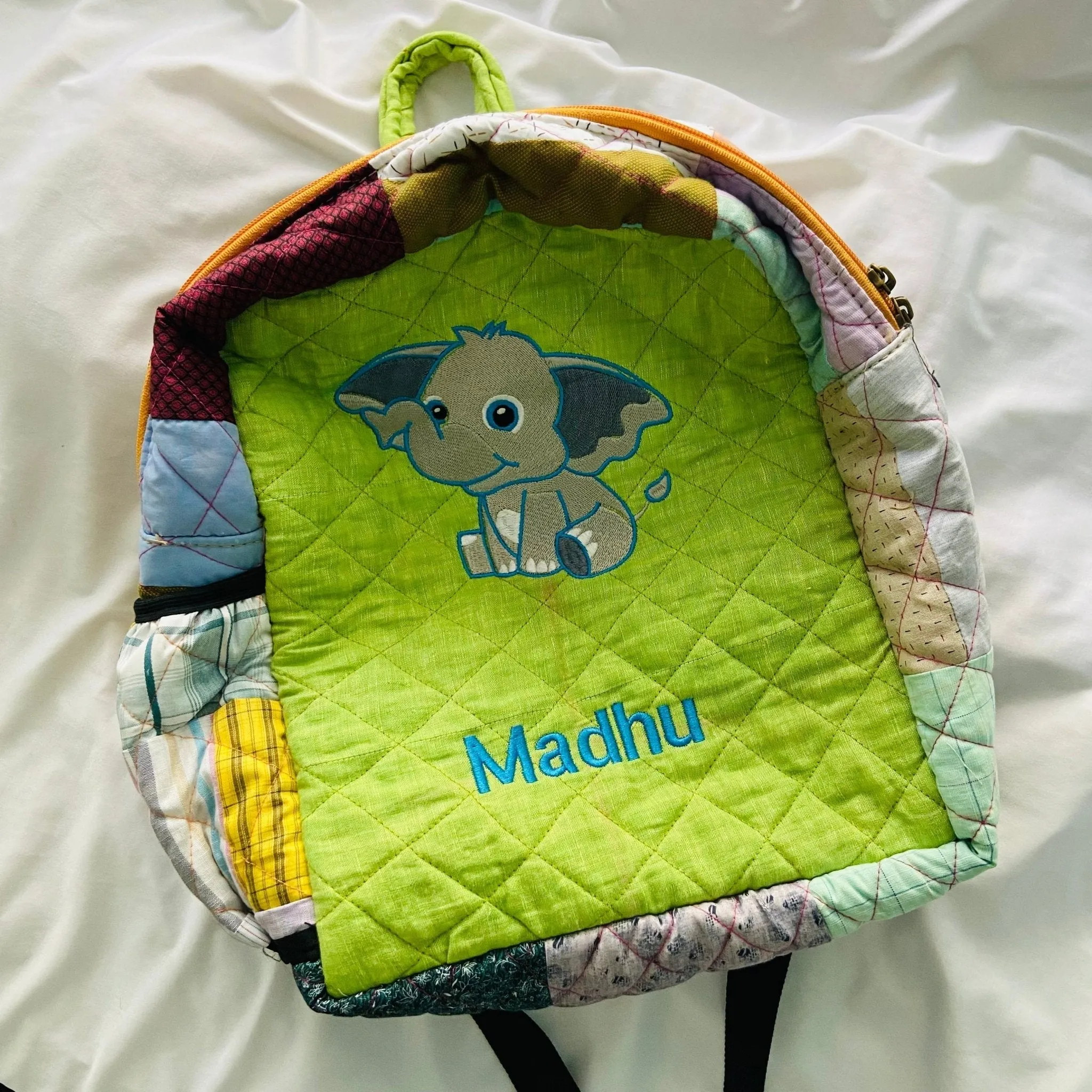 Customised Backpack for Kids - Baby Tortoise