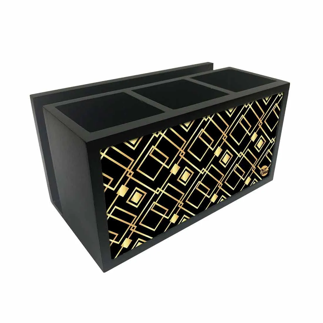 Cutlery Tissue Holder Napkin Stand -  Geometric