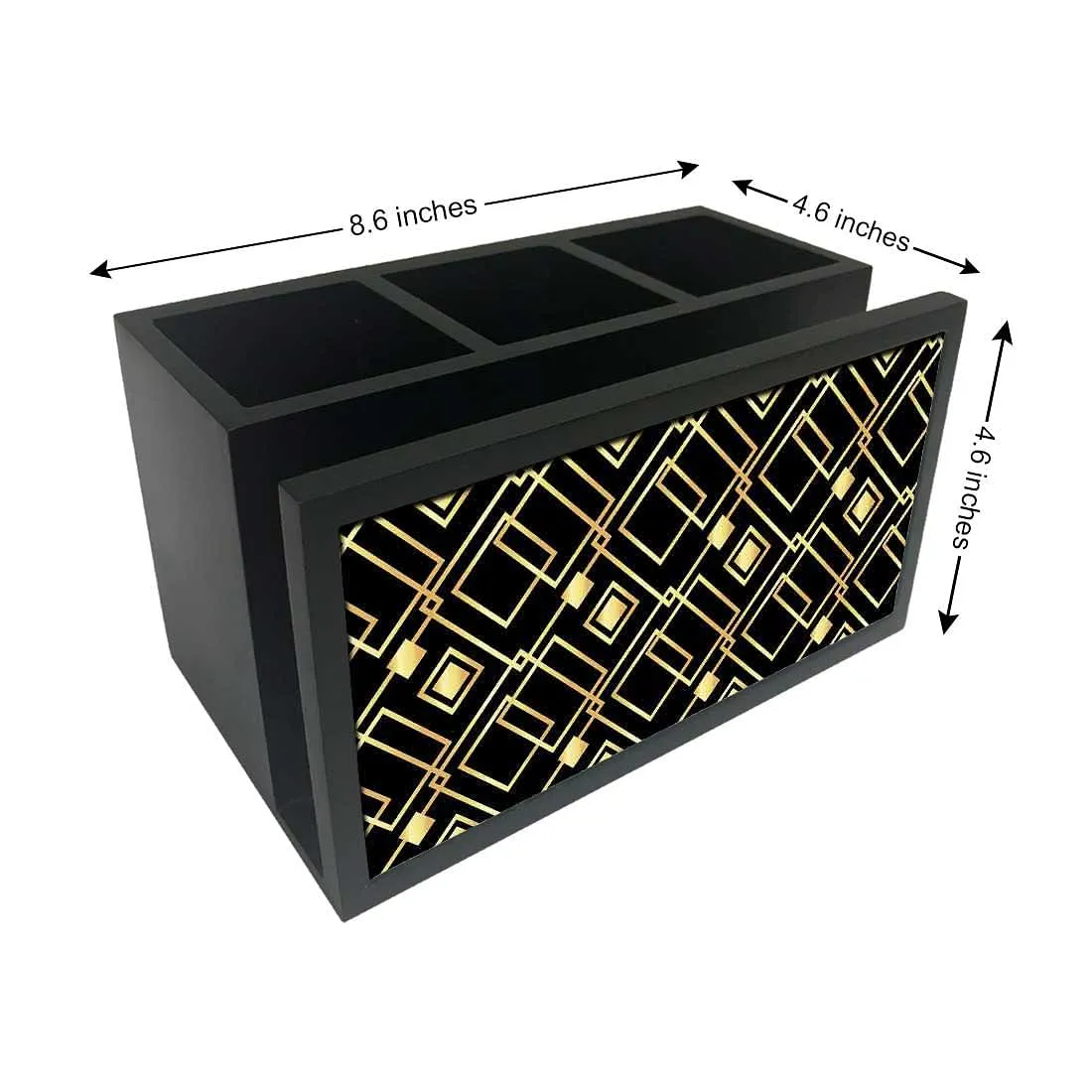Cutlery Tissue Holder Napkin Stand -  Geometric