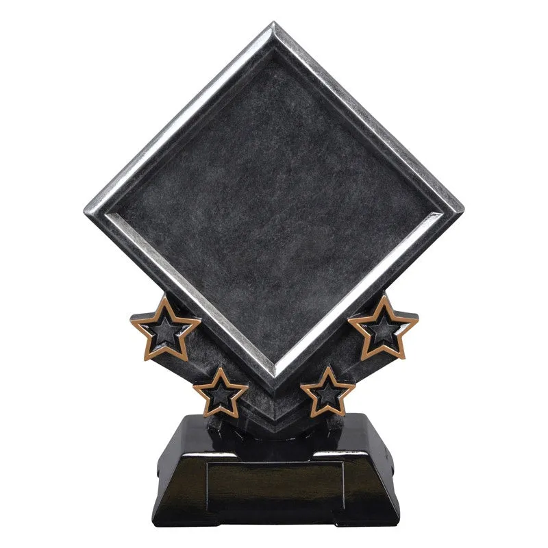 Diamond Plate Holder Resin, Victory Star