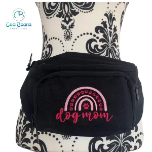 Dog Walking - Dog Mom Pawbow Belt Bag / 4 Zip Bumbag