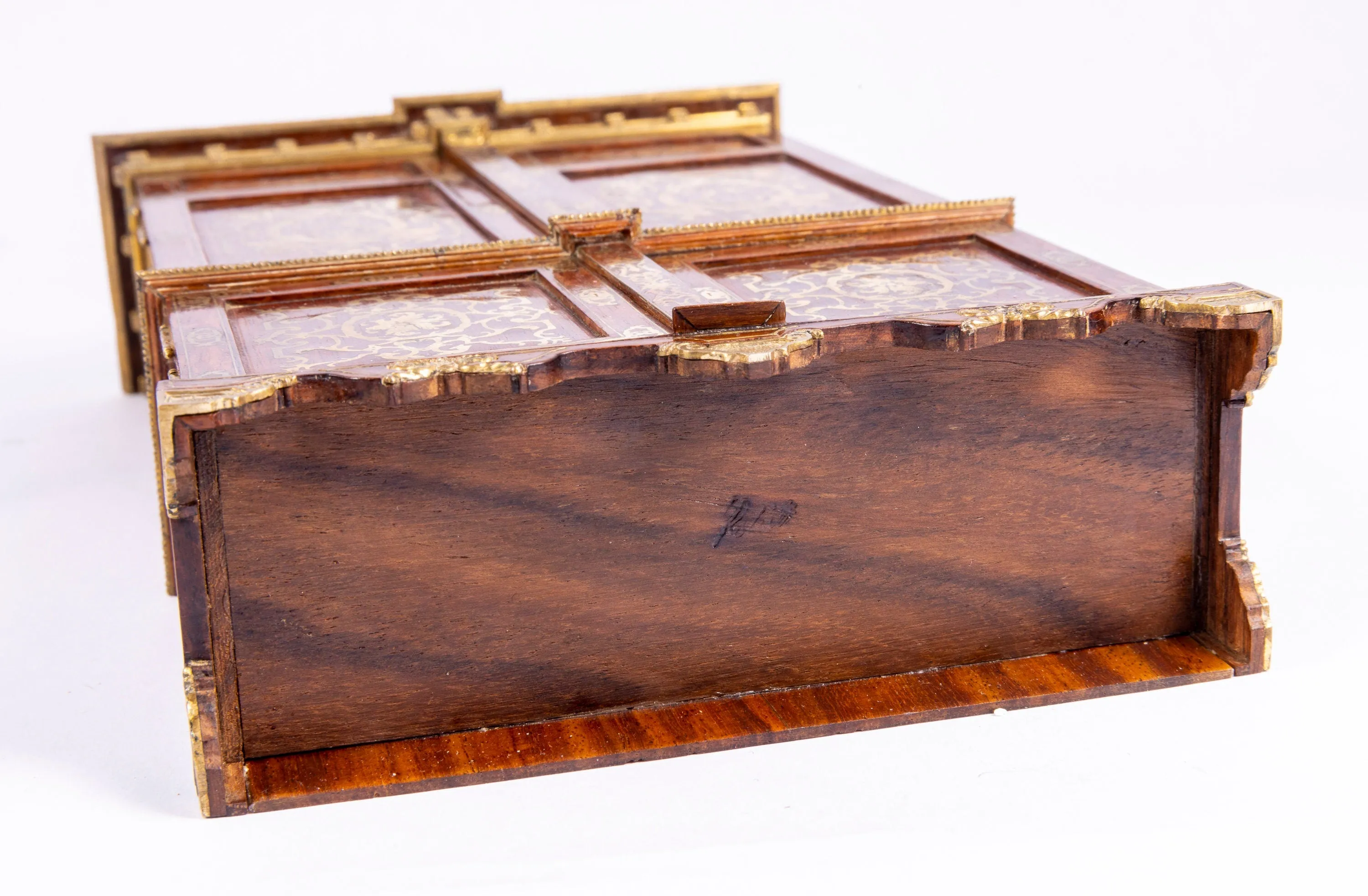 Dollhouse Miniature ~ Incredible Wardrobe with Brass by Rohit Khanna of India - From the Estate of Lee Lefkowitz