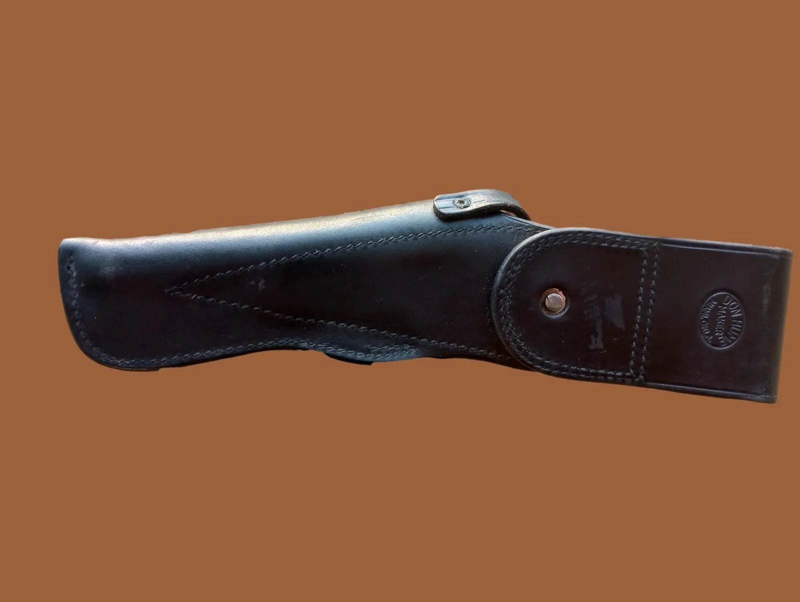 Don Hume Maker leather holster for revolvers drop swivel design