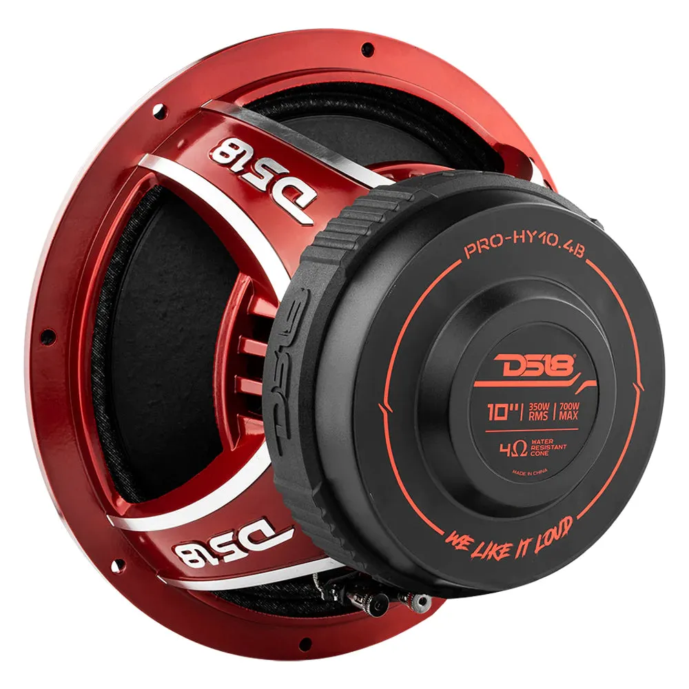 DS18 PRO-HY10.4B 10" Pro Coaxial Speaker