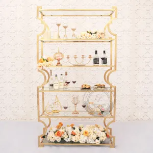 EGERIA Gold Sleek Wine Rack