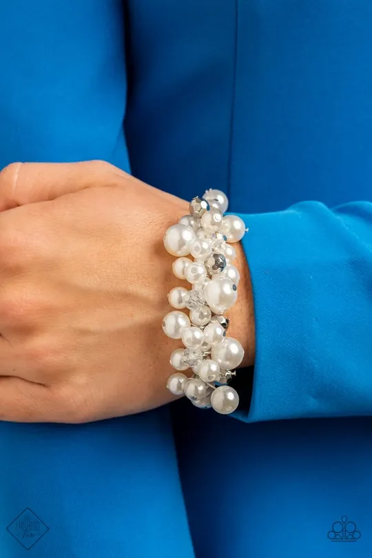 Elegantly Exaggerated - white