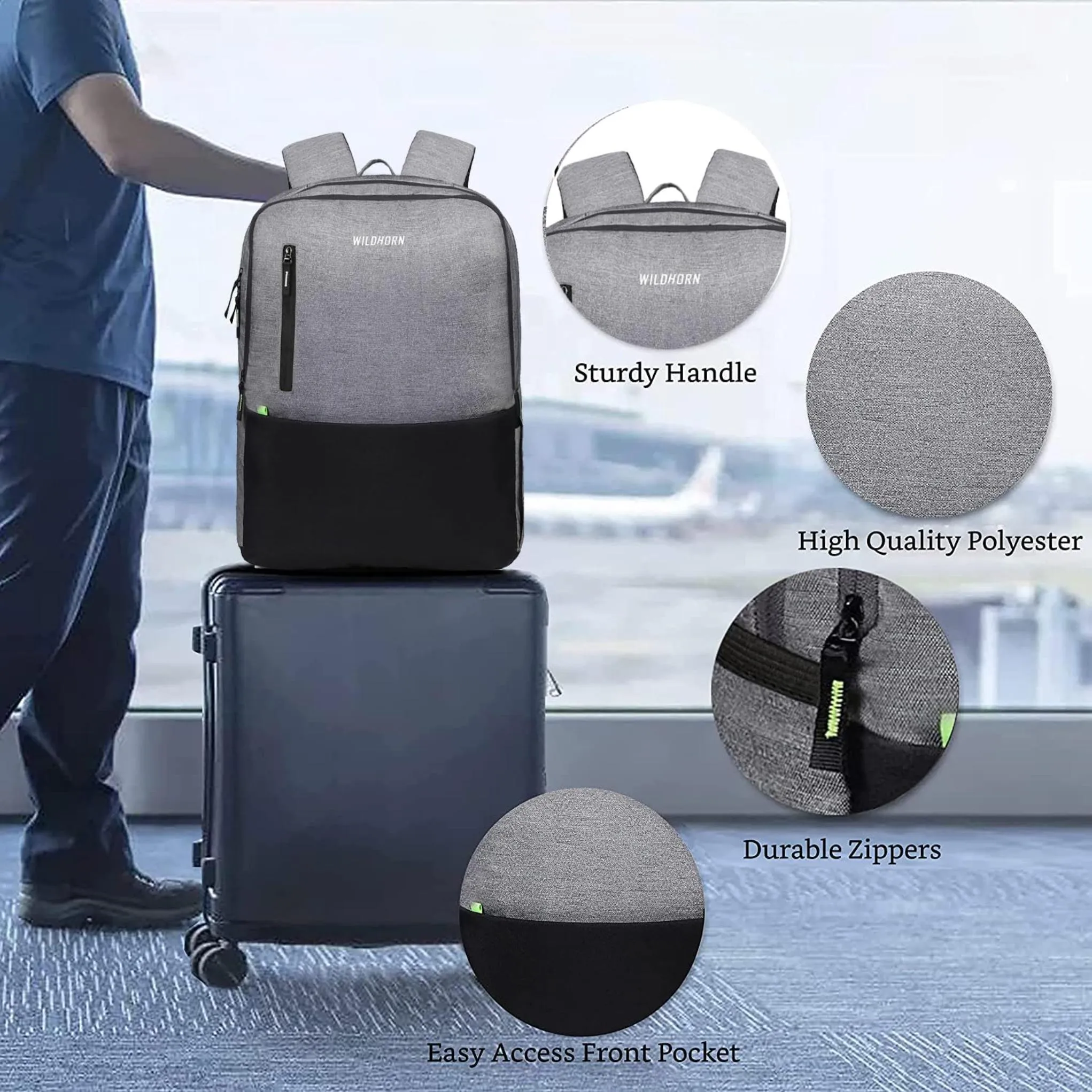 ESTONIA Laptop Backpack for Men & Women