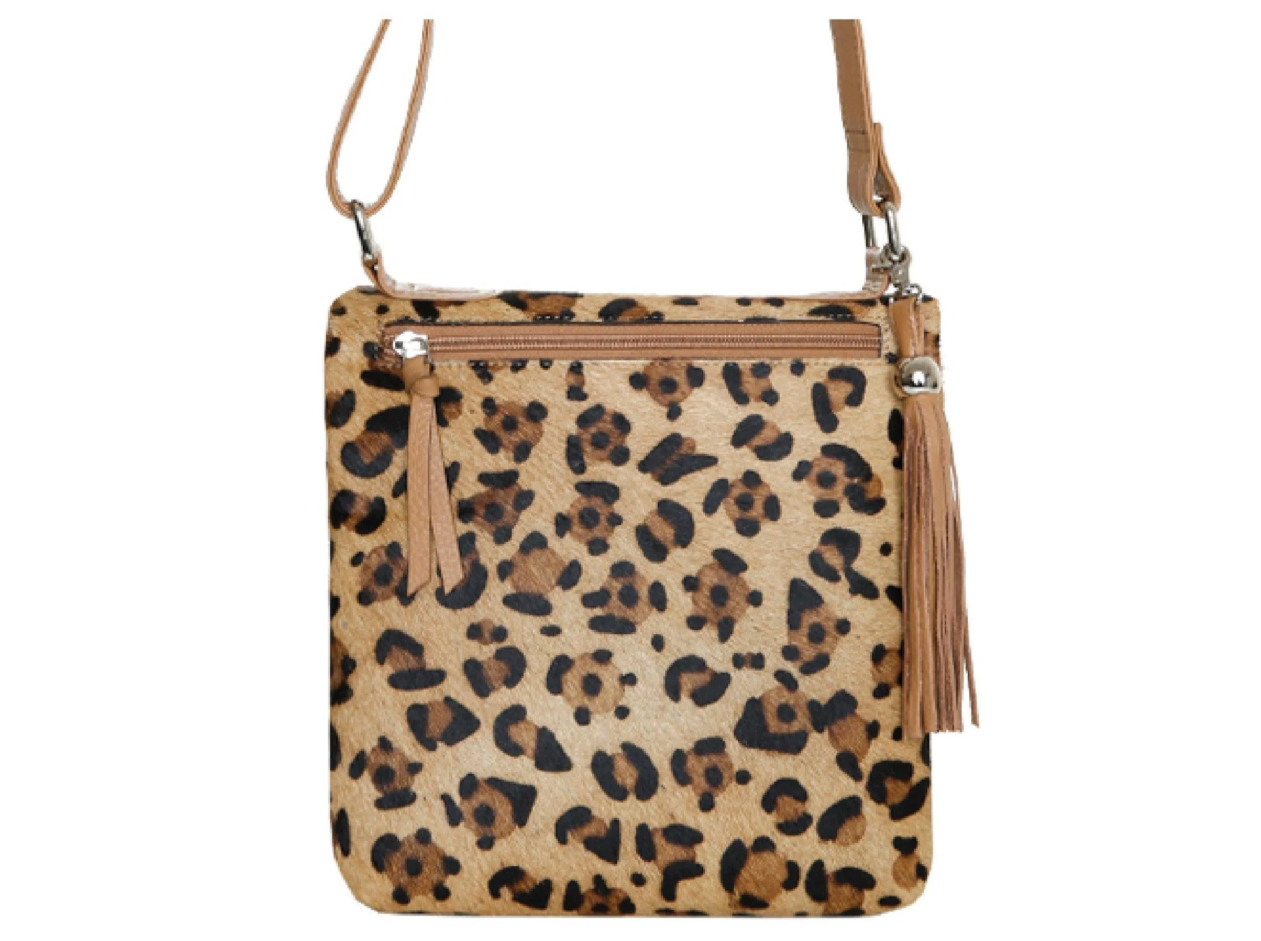 Feline Reversible Saddle Bag | Camel