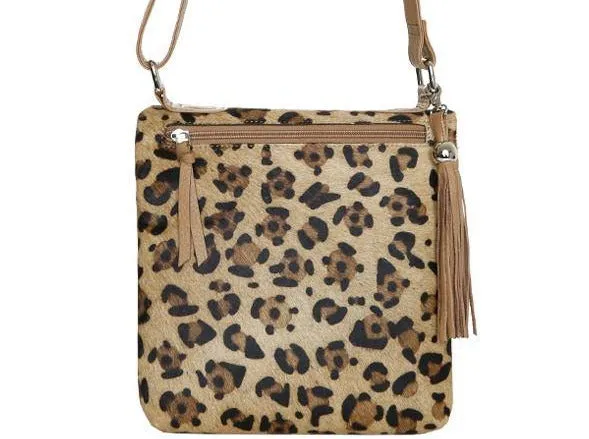Feline Reversible Saddle Bag | Camel