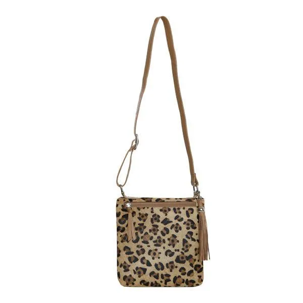 Feline Reversible Saddle Bag | Camel