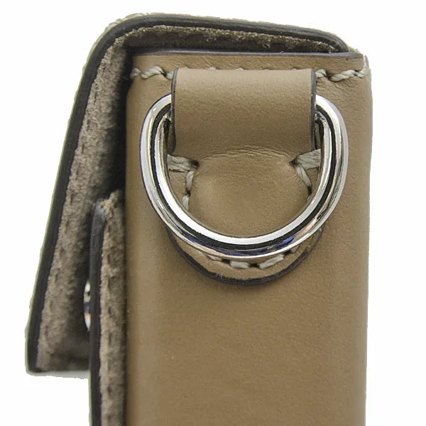 Fendi Canvas Zucca Baguette Soft Trunk Shoulder Bag