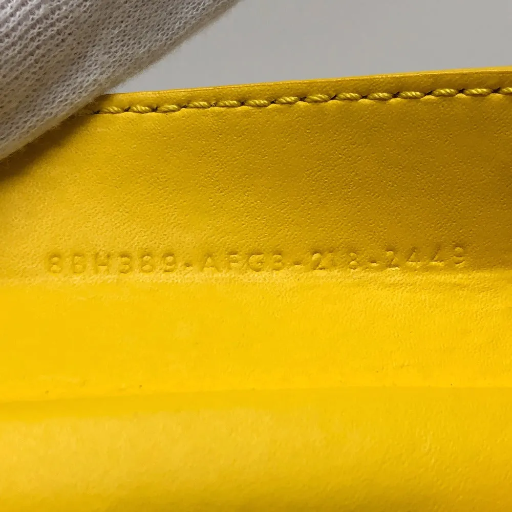 FENDI Handbag 8BH389 plastic yellow Medium basket Women Used
