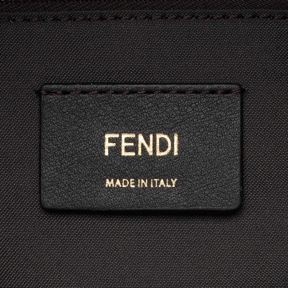 Fendi Leather Large Boston Satchel (SHF-17553)