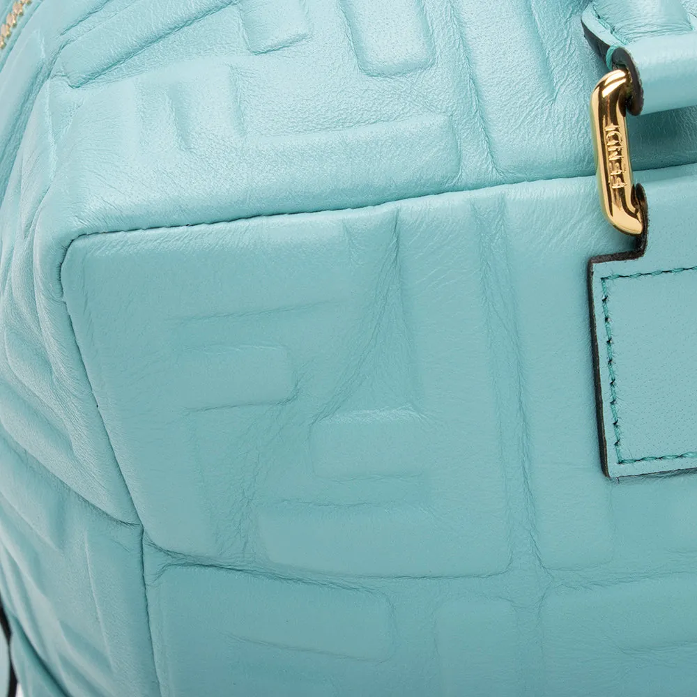 Fendi Leather Large Boston Satchel (SHF-17553)