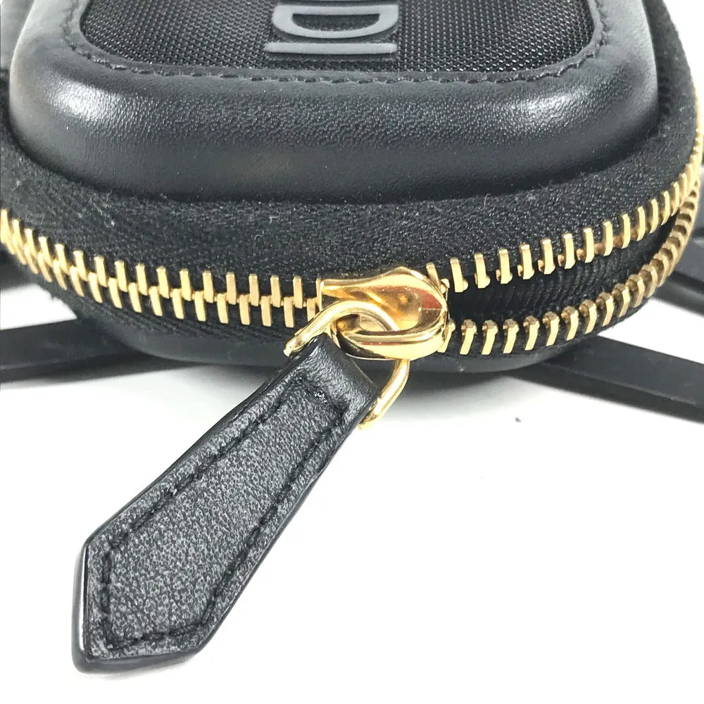 FENDI strap Rubber, Leather black Mesh strap included logo smartphone pouch case mens Used
