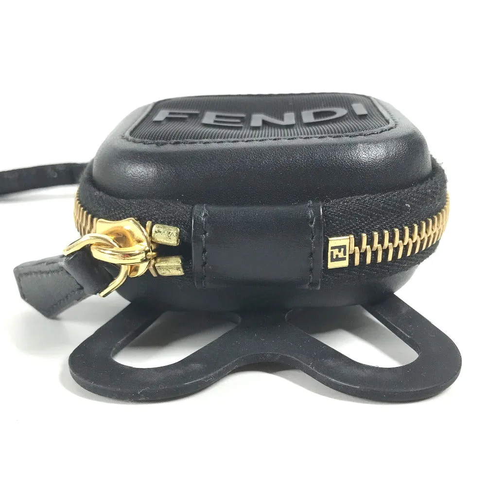 FENDI strap Rubber, Leather black Mesh strap included logo smartphone pouch case mens Used
